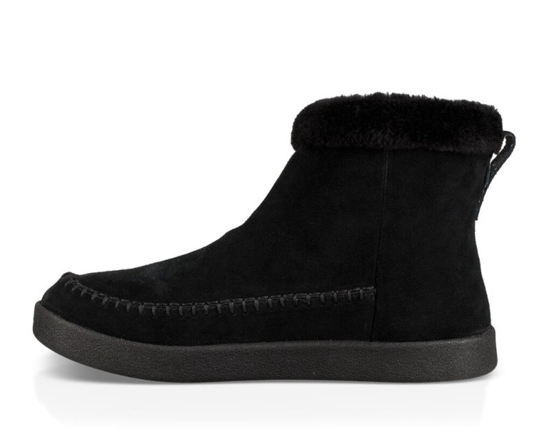 Sanuk Nice Bootah Suede Women's Boots Black | Canada 182DFM